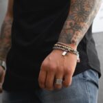 Pulseira para Homem em Aço Inoxidável - Pulseira simples para homem - marca portuguesa Twobrothers - Pulseira Laredo - Pulseiras masculinas com estilo - Pulseiras em aço inoxidável simples para homem