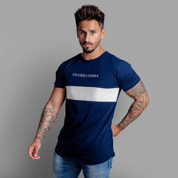 T-Shirt para Homem em Algodão Premium Regular Fit - Twobrothers Beaver - Lado