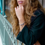 bracelet en acier inoxydable pour femme avec Étoile