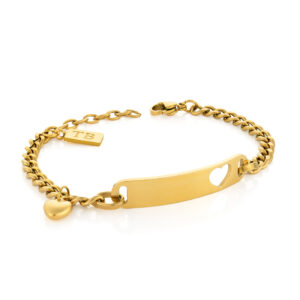 bracelet en acier inoxydable doré pour femme galyla