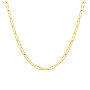 Collier pour femme en acier inoxydable doré Cathalina