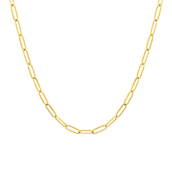 Collier pour femme en acier inoxydable doré Cathalina