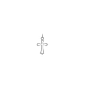 pendentif argenté en acier inoxidable pour homme