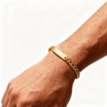 Bracelet dorée pour Homme Oxnard – Image 3