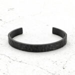 Bracelet Jonc Noir Rockland – Image 2
