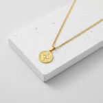 Collier Maille Gourmette dorée pour Homme Oeil Turc – Image 2