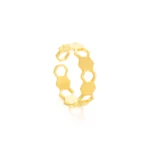 Bague pour femme en acier inoxydable – Modèle Caroline