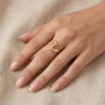 Bague dorée pour Femme Grace – Image 3