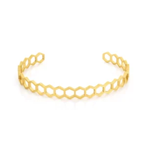 bracelet pour femme en acier inoxydable doré modele nina