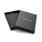 Porte-cartes en cuir noir avec protection RFID modele montana